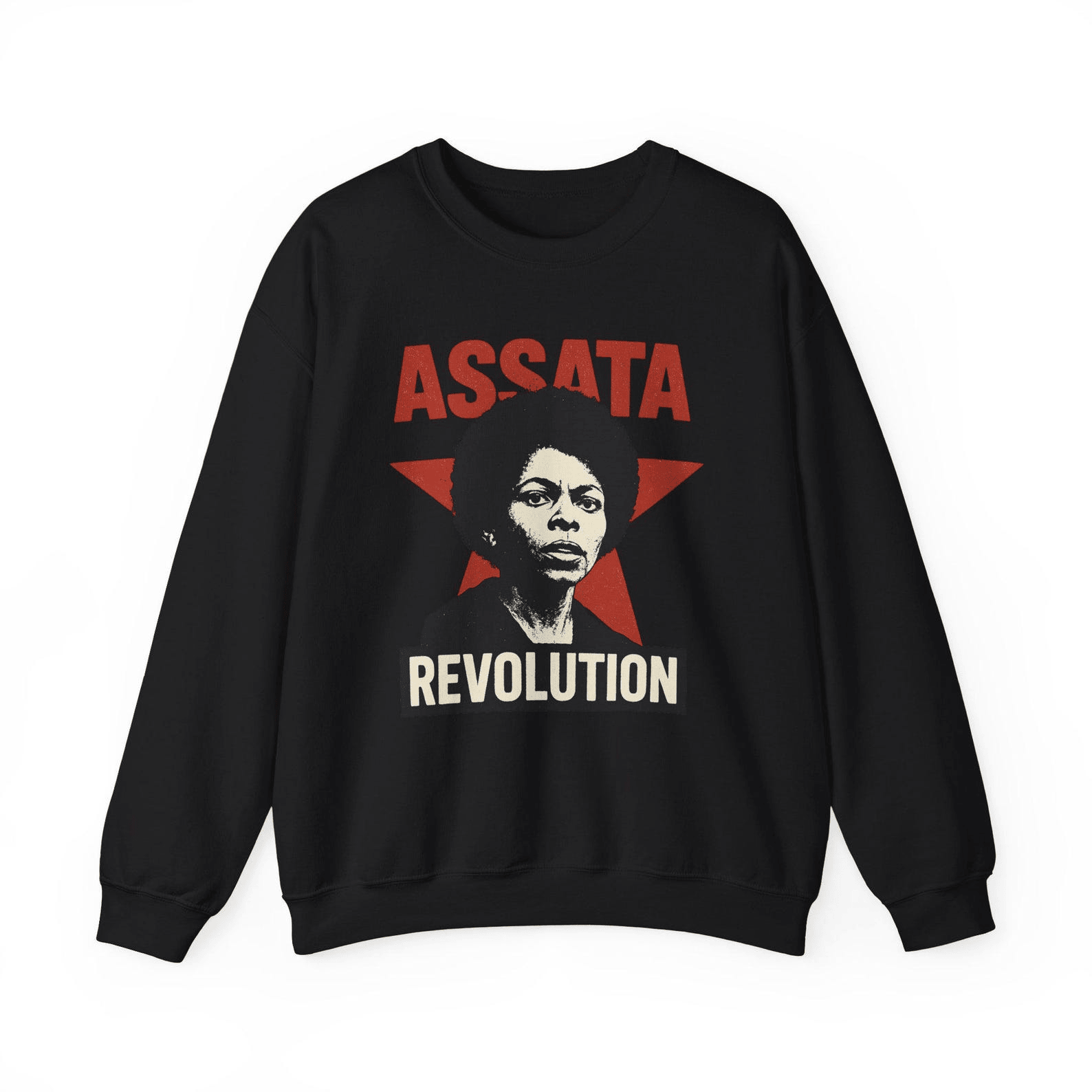 Assata Shakur Sweatshirt Unisex Crewneck Revolution Pullover Social Justice Gift