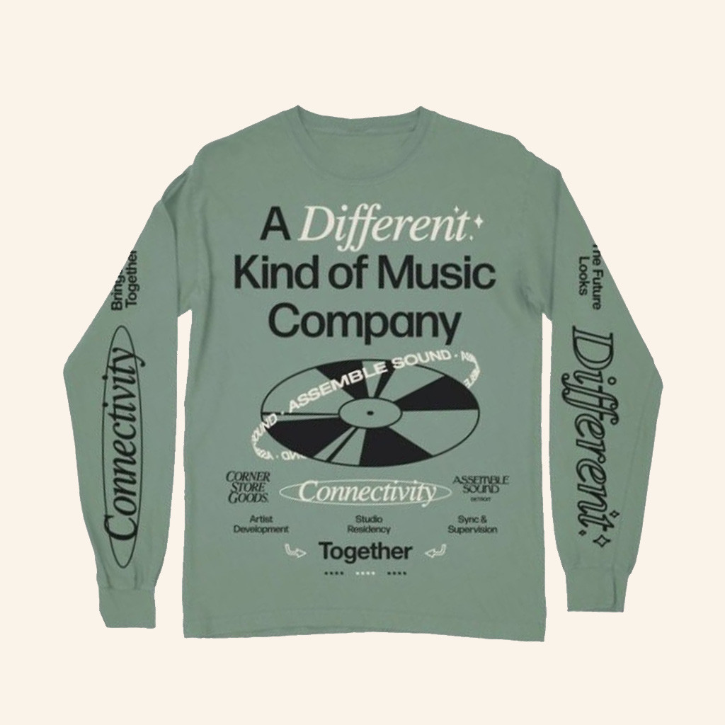 Assemble Sound Merch Corner Goods X Assemble Long Sleeve T-Shirt Good Gifts For Boyfriend Assemble Sound Merch Corner Goods X Assemble Long Sleeve T-Shirt Good Gifts For Boyfriend