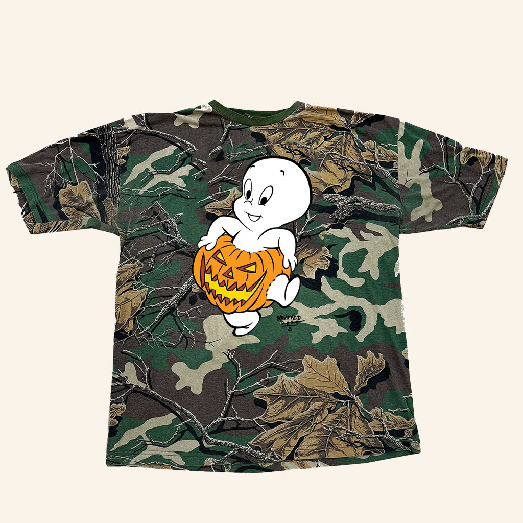 Asspizza Merch Casper Revived Camo T-Shirt Halloween Gifts Ideas For Him Asspizza Merch Casper Revived Camo T-Shirt Halloween Gifts Ideas For Him