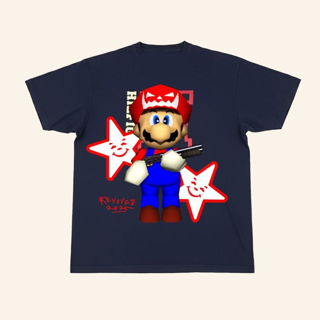 Asspizza Merch Italian Plumber Revived T-Shirt Birthday Gifts For Son