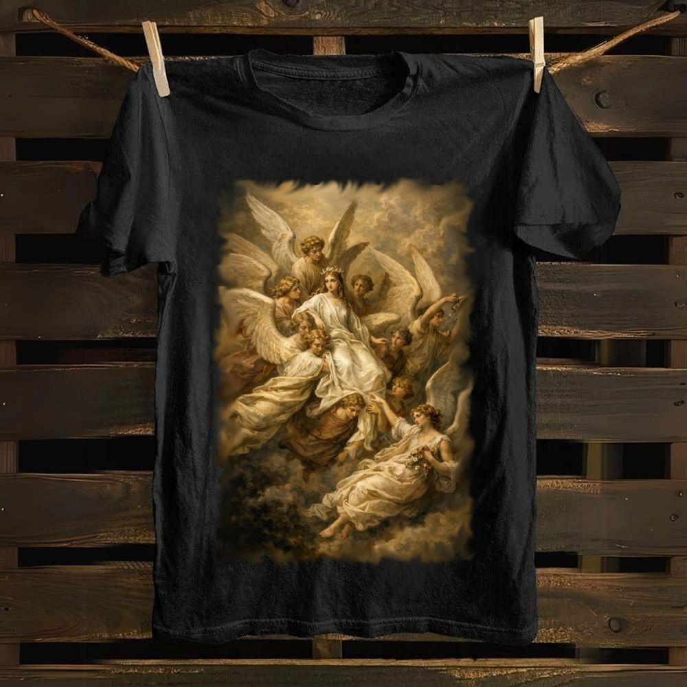 Assumption Of Mary T-Shirt Catholic Christian Apparel Best Gift For Catholics