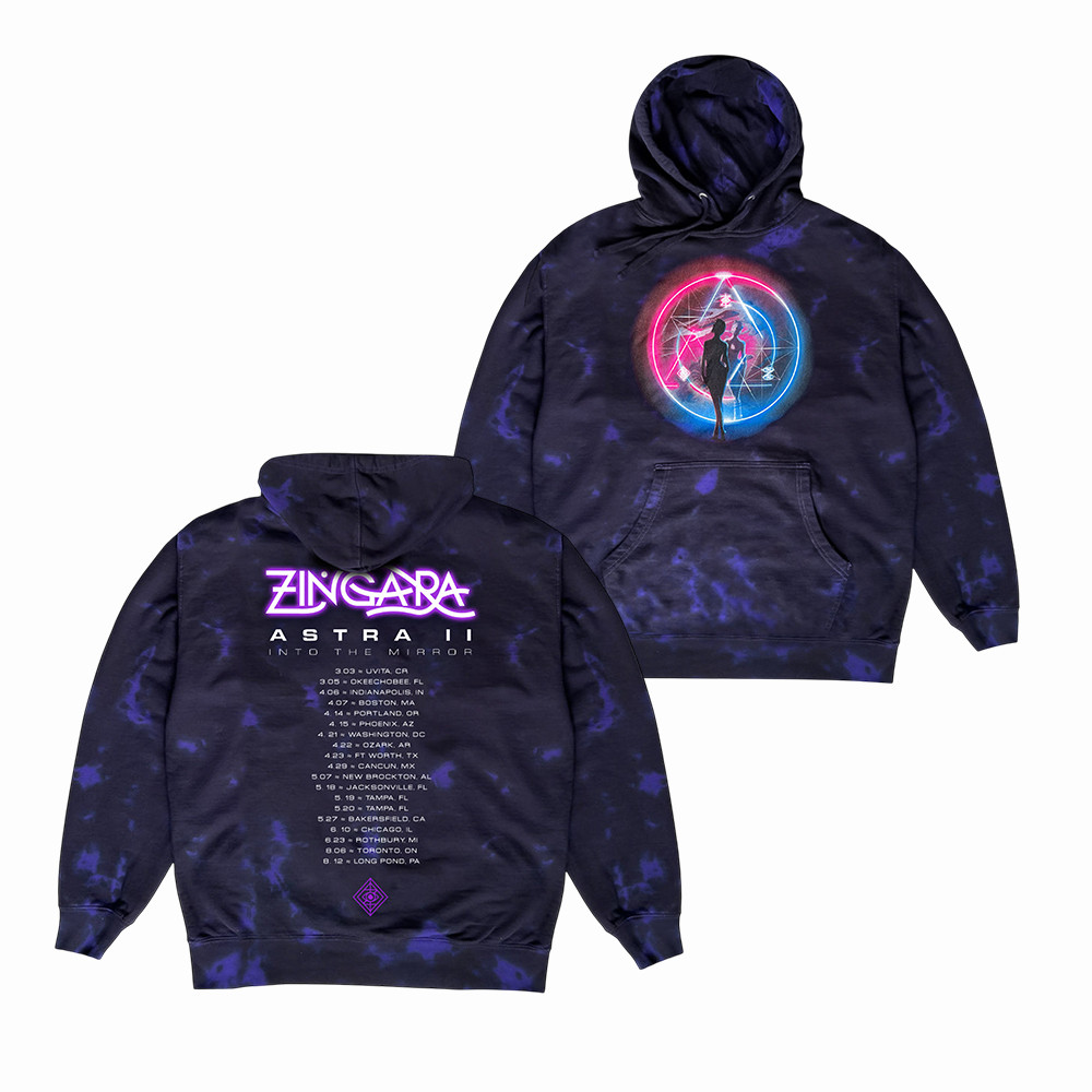 Astra II Tie Dye Tour Hoodie Zingara Tour 2026 Apparel Present For Huge Fans