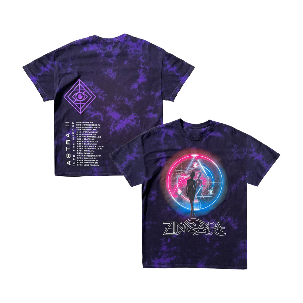Astra II Tie Dye Tour Zingara T-Shirt Zingara 2026 Tour Merch Best Present For Music Buffs