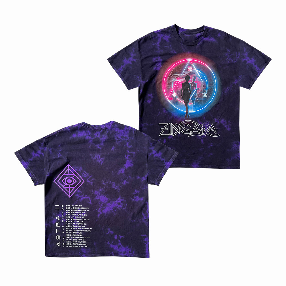 Astra II Tour Zingara Tie Dye T-Shirt Zingara Tour 2026 Merch Present For Huge Fans