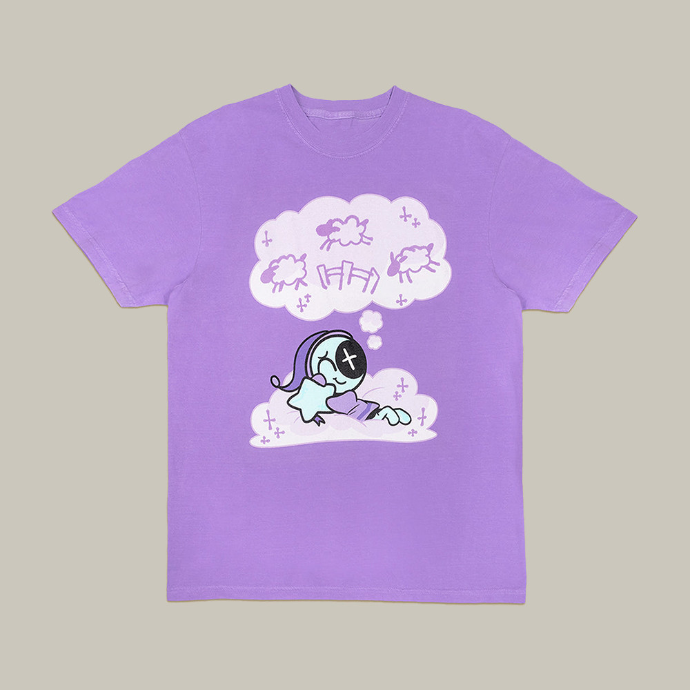Astro Dreaming Violet T-Shirt Dandy's World Merch Roblox Game Gift For Girlfriend