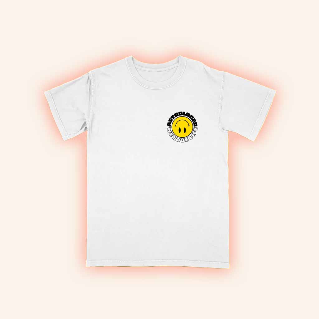 Astrologer Merch Smiley T-Shirt Best Gifts For Friends Astrologer Merch Smiley T-Shirt Best Gifts For Friends