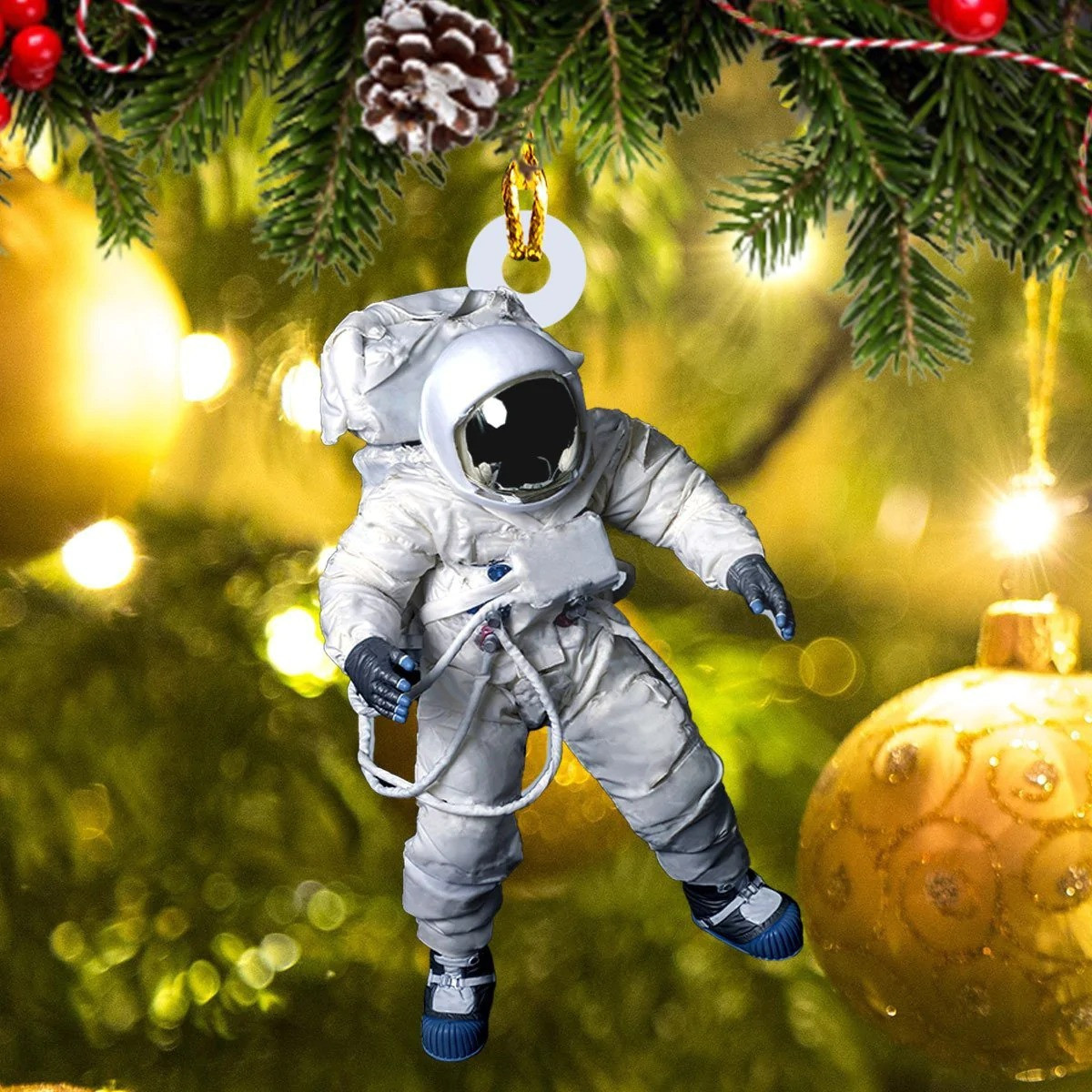 Astronaut Ornament Astronaut Christmas Ornament Xmas Tree Hanging Decorations
