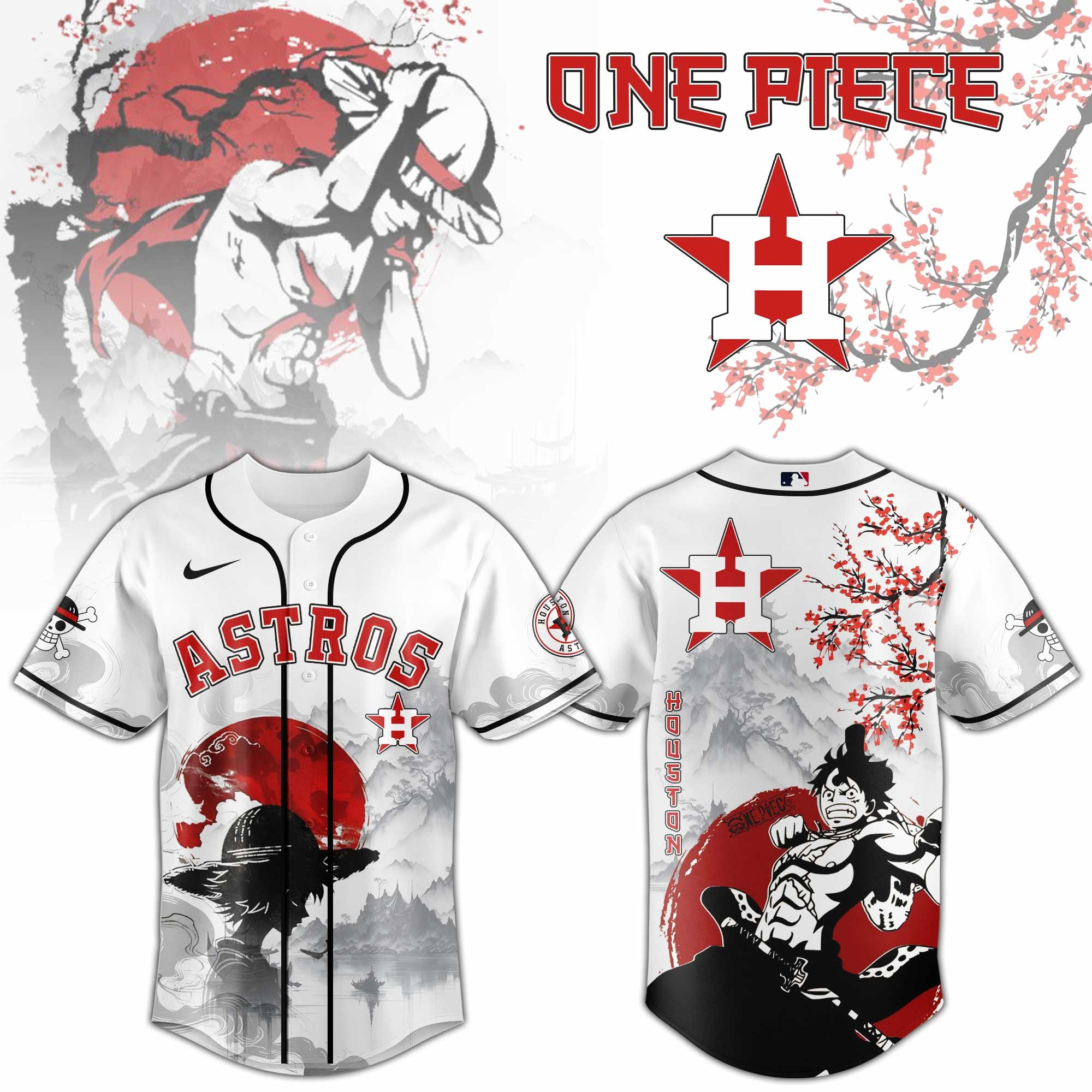 Astros One Piece 2025 Japan Jersey Gifts For Baseball Lovers
