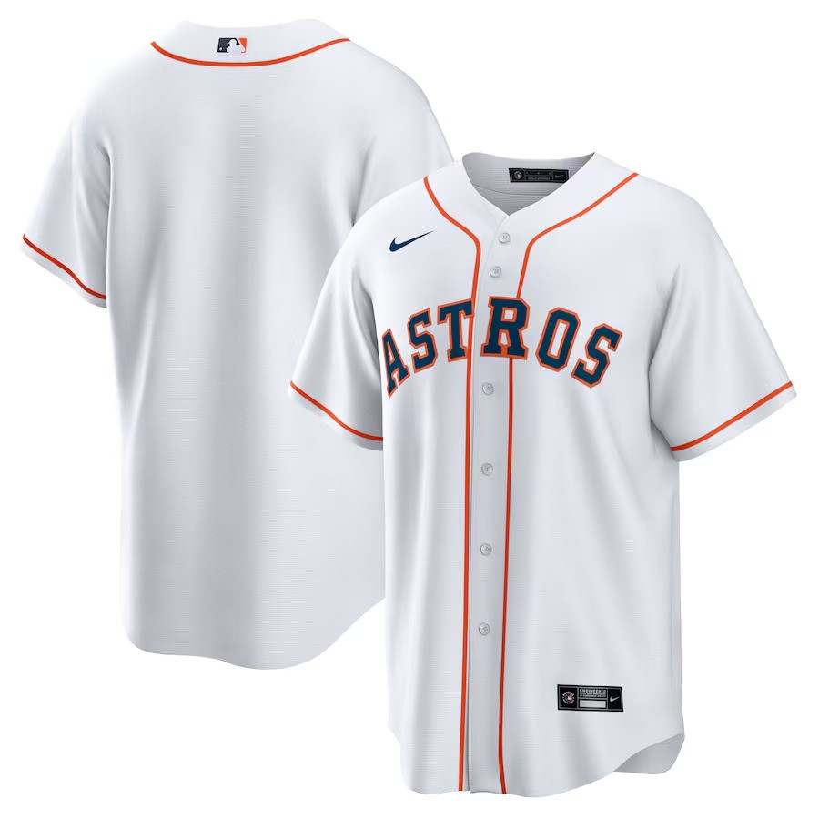 Astros White Home Team Jersey Gifts For Baseball Fans