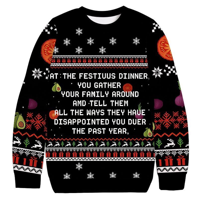 At The Festivus Dinner Christmas Ugly Sweatshirt Funny Xmas Party Outfit Gift Ideas At The Festivus Dinner Christmas Ugly Sweatshirt Funny Xmas Party Outfit Gift Ideas
