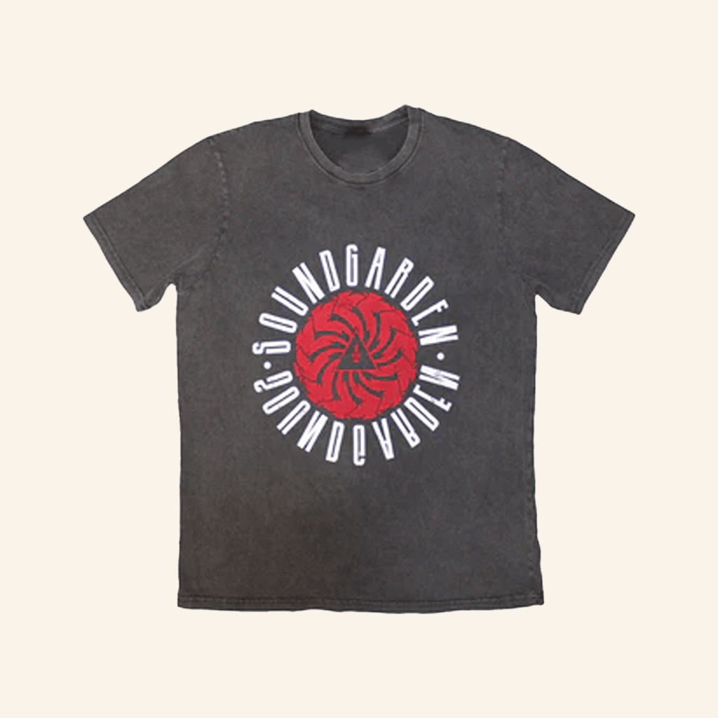 ATC Music Merch Soundgarden Stone Wash T-Shirt Gifts For Friends ATC Music Merch Soundgarden Stone Wash T-Shirt Gifts For Friends