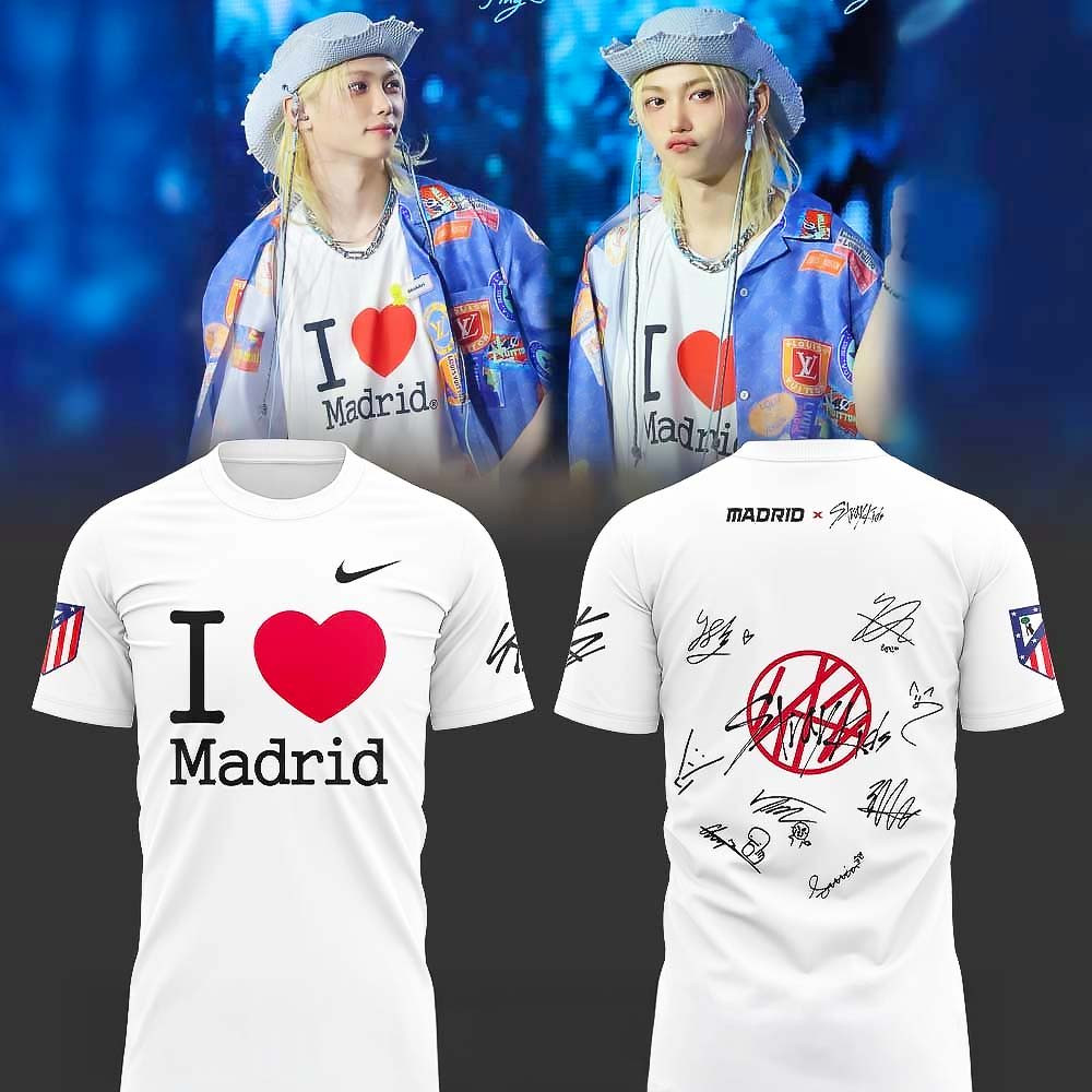 Ate Love Madrid Signature T Shirt Best Gift For Music Fans