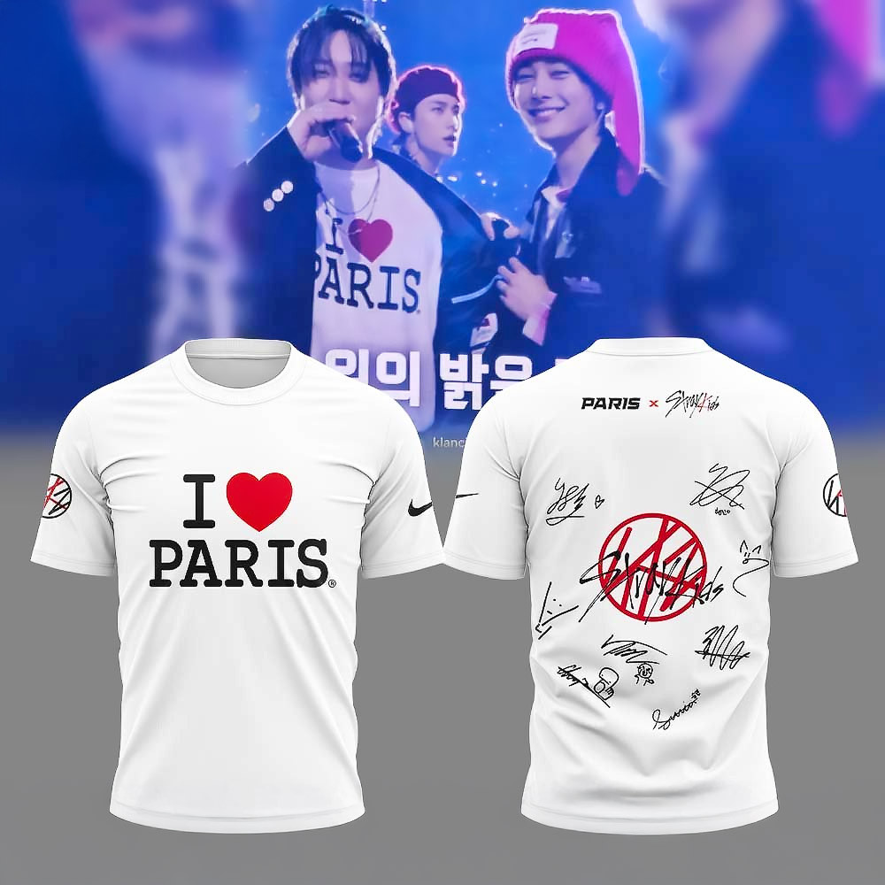 Ate Love Paris Show Signature T Shirt Best Gift For Music Fans