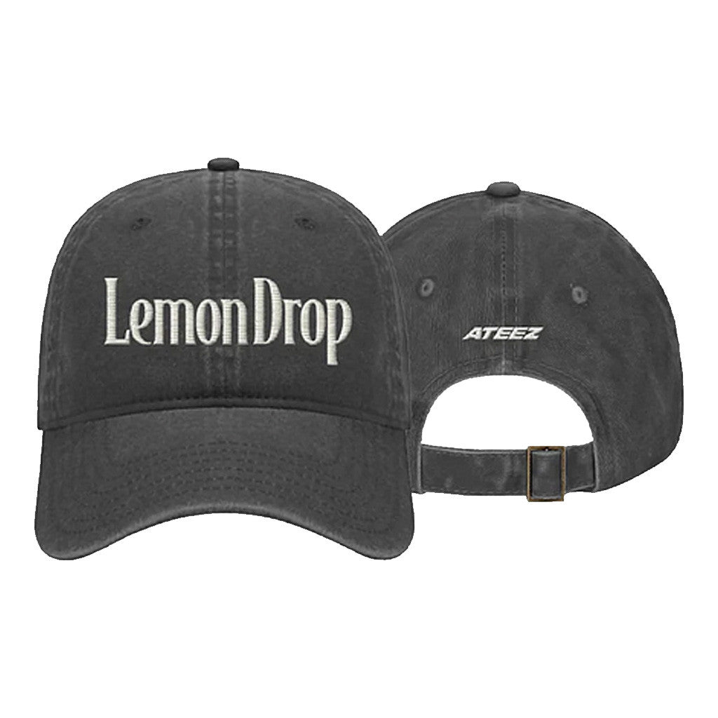 Ateez Merch ATEEZ Golden Hour Part 3 Lemon Drop Ball Embroidered Hat Gifts For Her
