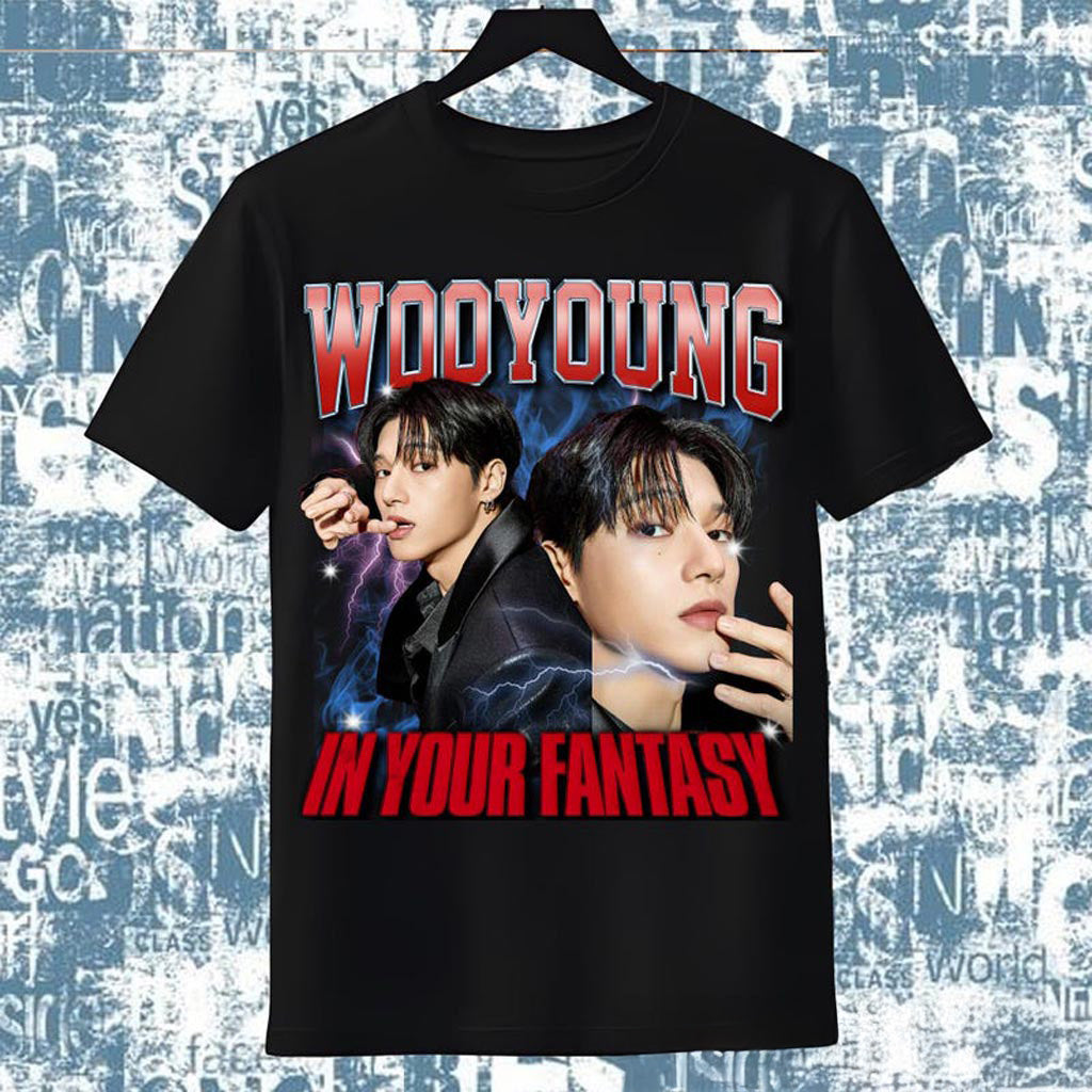 Ateez Wooyoung Shirt, Ateez 2025 World Tour in Your Fantasy Tshirt, Ateez World Tour 2025 Ateez Wooyoung Shirt, Ateez 2025 World Tour in Your Fantasy Tshirt, Ateez World Tour 2025