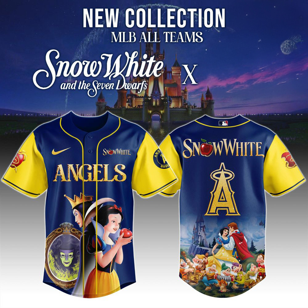Athletics MLB x Snow White Baseball Jersey 2025 Best Basketball Presents