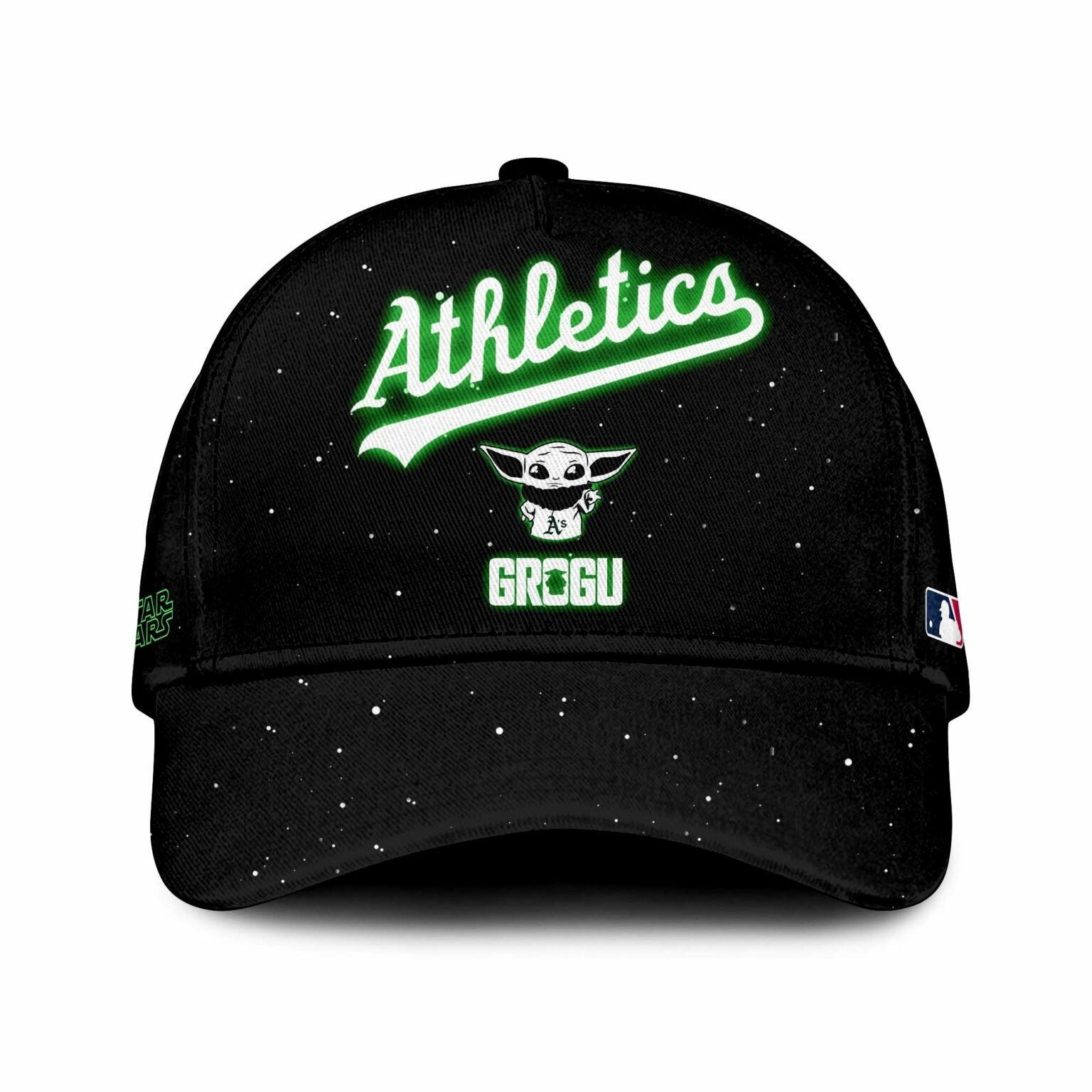 Athletics x Stars Wars Baby Yoda Game Night Hat Best Gifts For Hockey Lovers