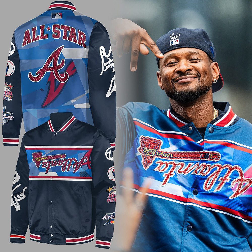 Atlanta Braves Peace Up A-Town Down Jacket Gifts For Baseball Fans
