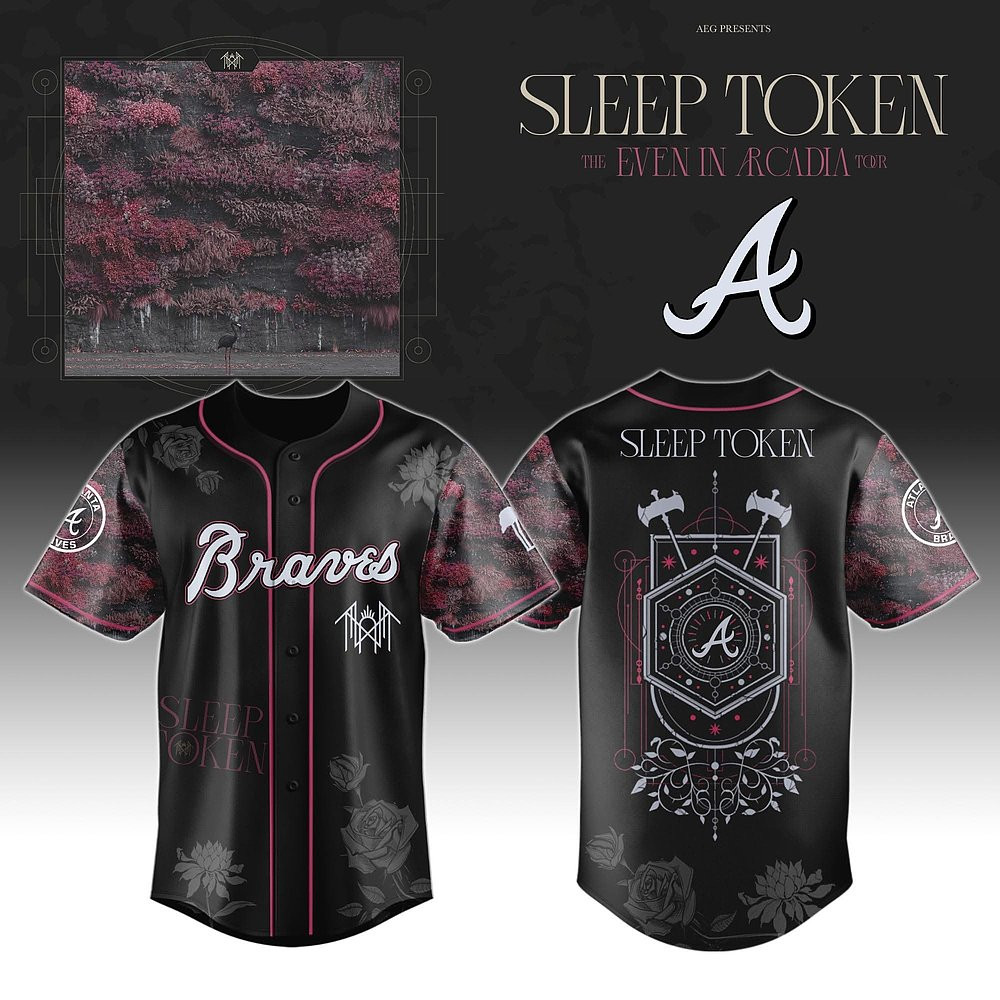 Atlanta Braves X Sleep Token Tour 2025 Jersey