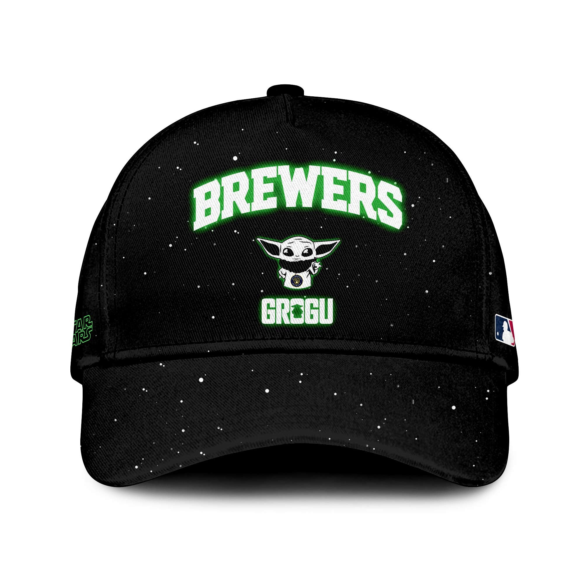 Atlanta Braves x Star Wars Baby Yoda Game Night Hat Gifts For Ice Hockey Fans