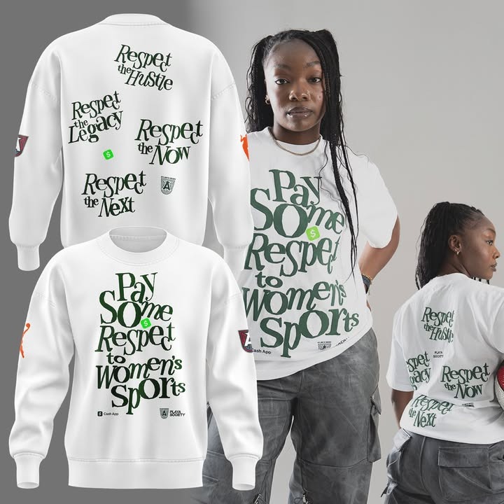 Atlanta Dream Pay Some Respect To Women_S Sports Sweatshirt Best Basketball Father'S Day Gifts