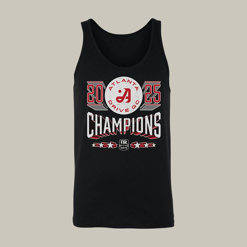 Atlanta Drive GC 2025 TGL Champions Tank Top TGL Golf Merchandise Gift Idea For Him