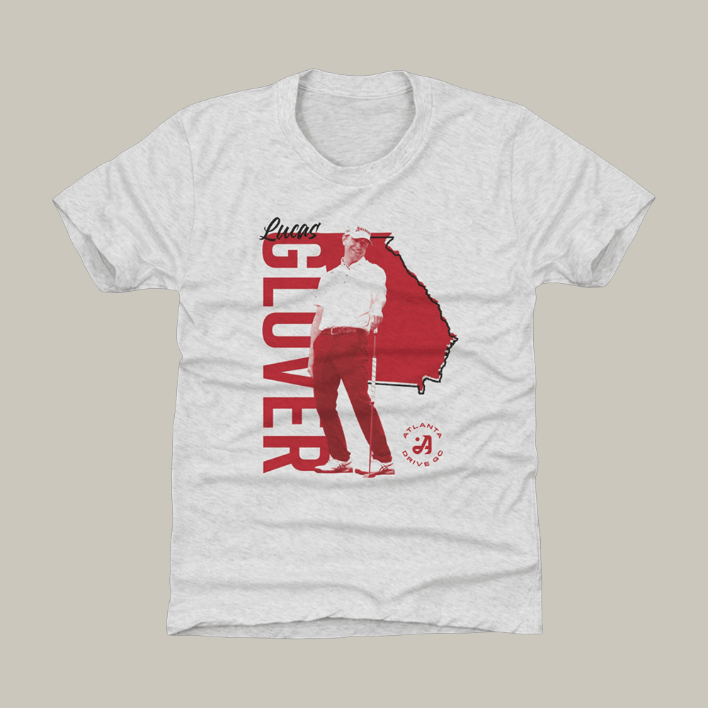 Atlanta Drive GC Lucas Glover Vertical Name T-Shirt TGL Golf Merchandise Fan Gift For Wife