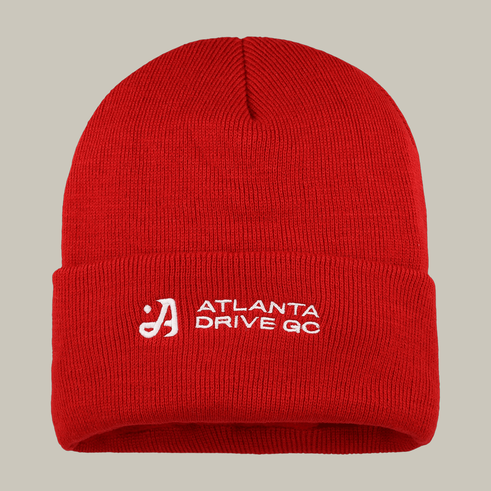 Atlanta Drive GC Newfoundland Cuffed Knit Beanie Golf Merch Unique Present For Husband