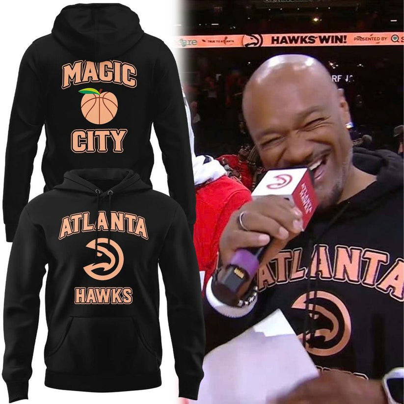 Atlanta Hawks 2026 Magic City True To Atlanta Hoodie Atlanta Hawks Clothing Basketball Lover Gift