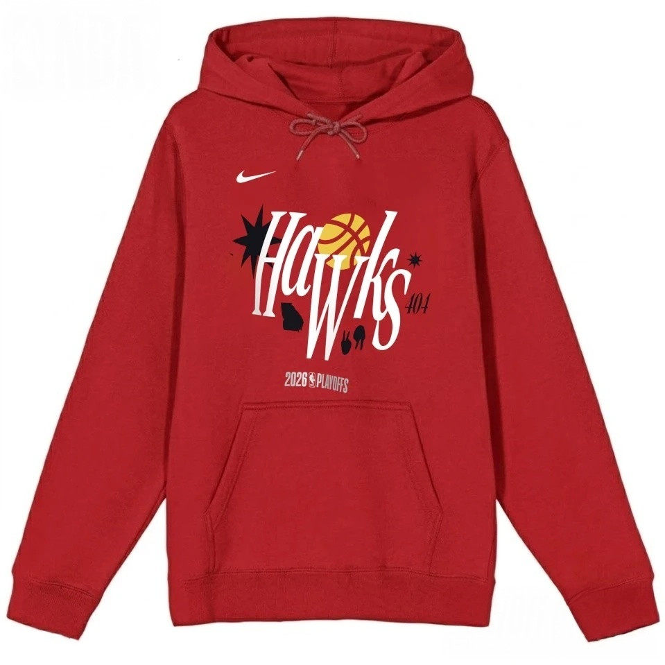 Atlanta Hawks 2026 NBA Playoffs Mantra Hoodie 2026 NBA Playoffs Clothing Line