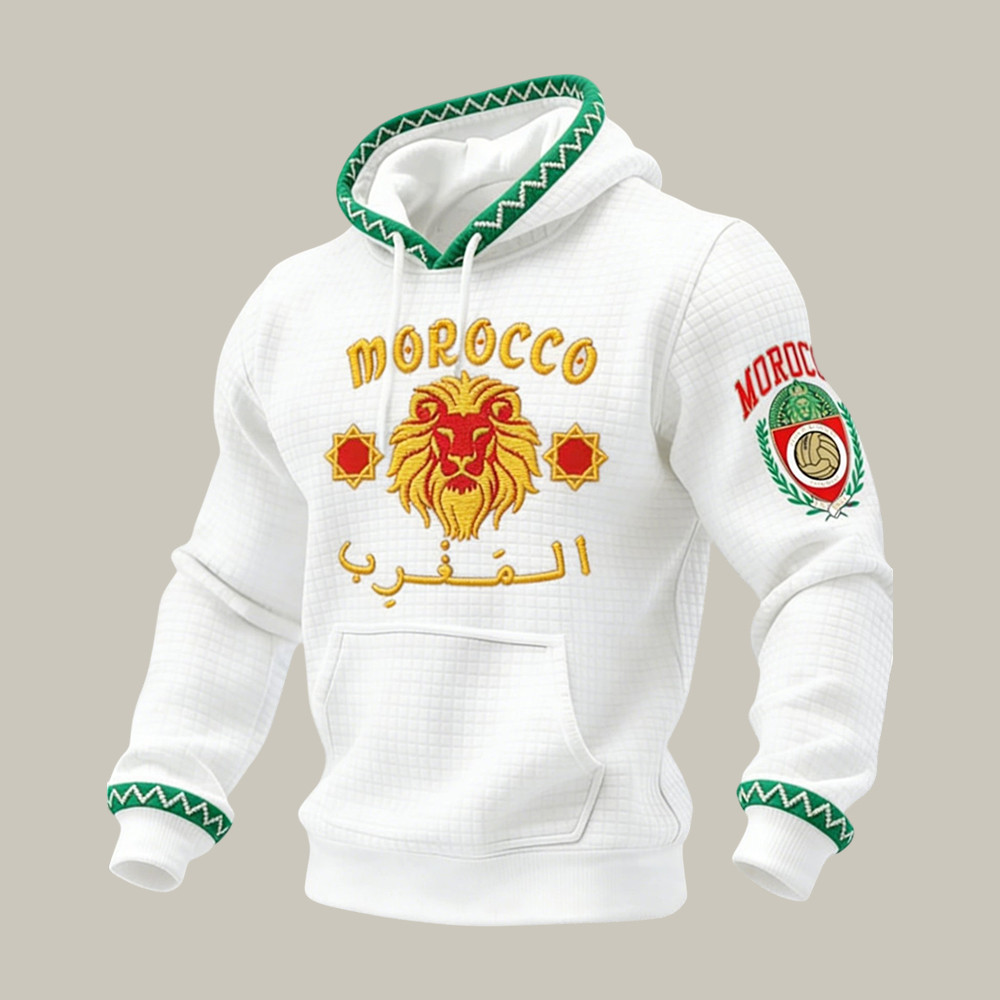 Atlas Lions Morocco 2026 FIFA World Cup Hoodie Soccer Apparel Game Day Gift For Dad