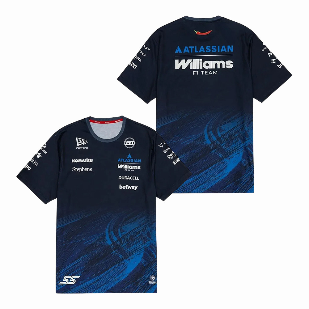 Atlasian Williams Racing Sainz F1 Team T-Shirt F1 Miami 2026 Clothes Best Present For Brothers