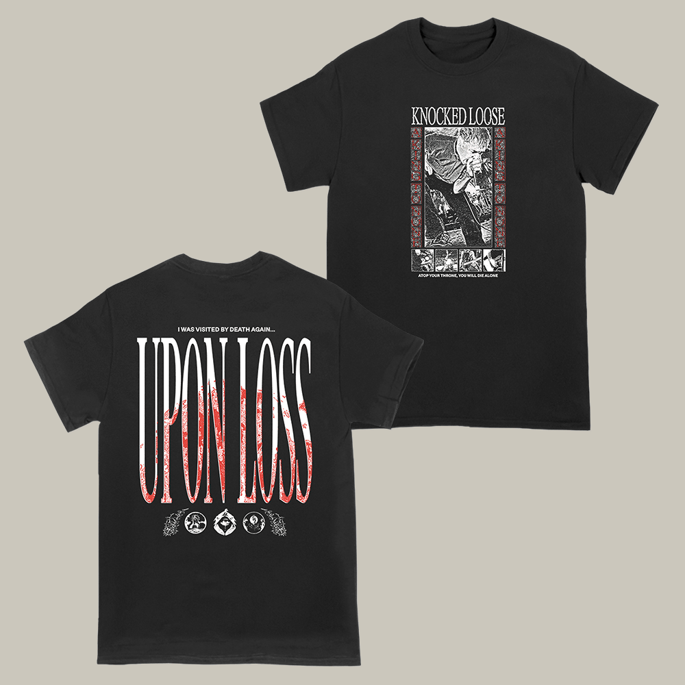 Atop Your Throne Knocked Loose T-Shirt Hardcore Band Shirt Knocked Loose Lover Present