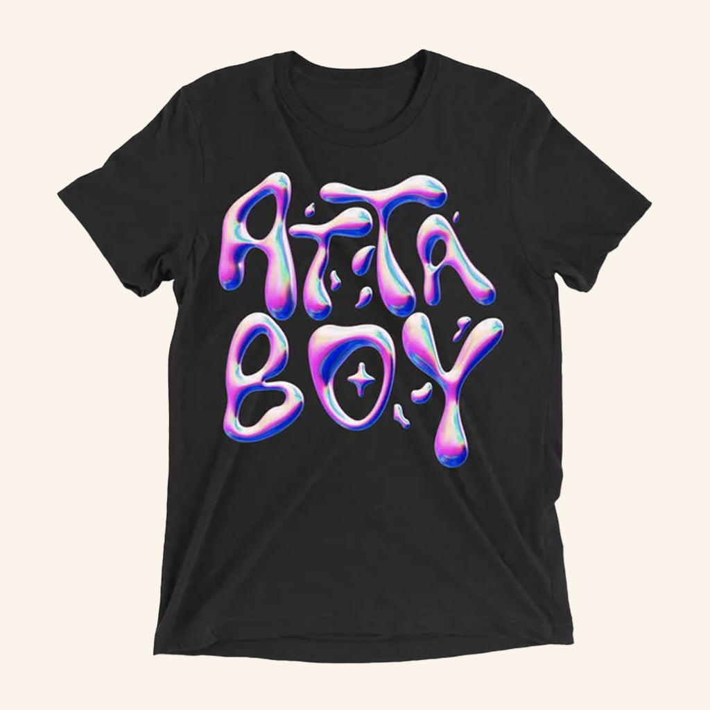 Attaboy Online Merch Blob Black T-Shirt Gifts vFor Besties Attaboy Online Merch Blob Black T-Shirt Gifts vFor Besties