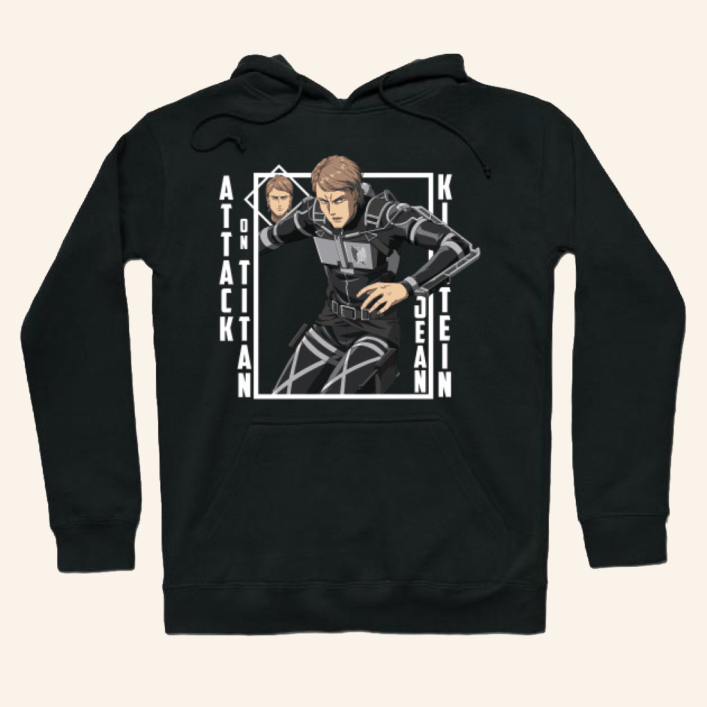 Attack On Titan Merch Jean Kirstein Hoodie Cool Gifts For Anime Lovers
