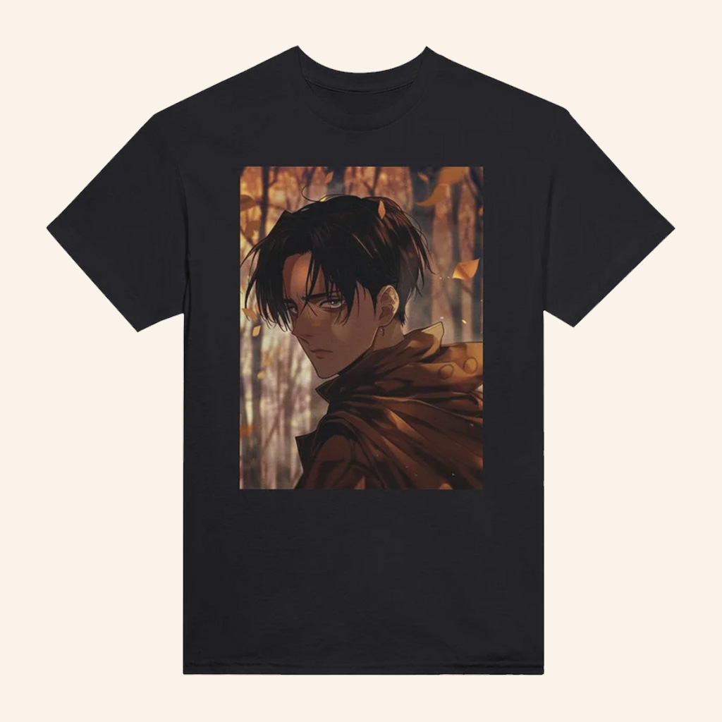 Attack On Titan Merch Levi Ackerman T-Shirt Best Gift For An Anime Lover Attack On Titan Merch Levi Ackerman T-Shirt Best Gift For An Anime Lover