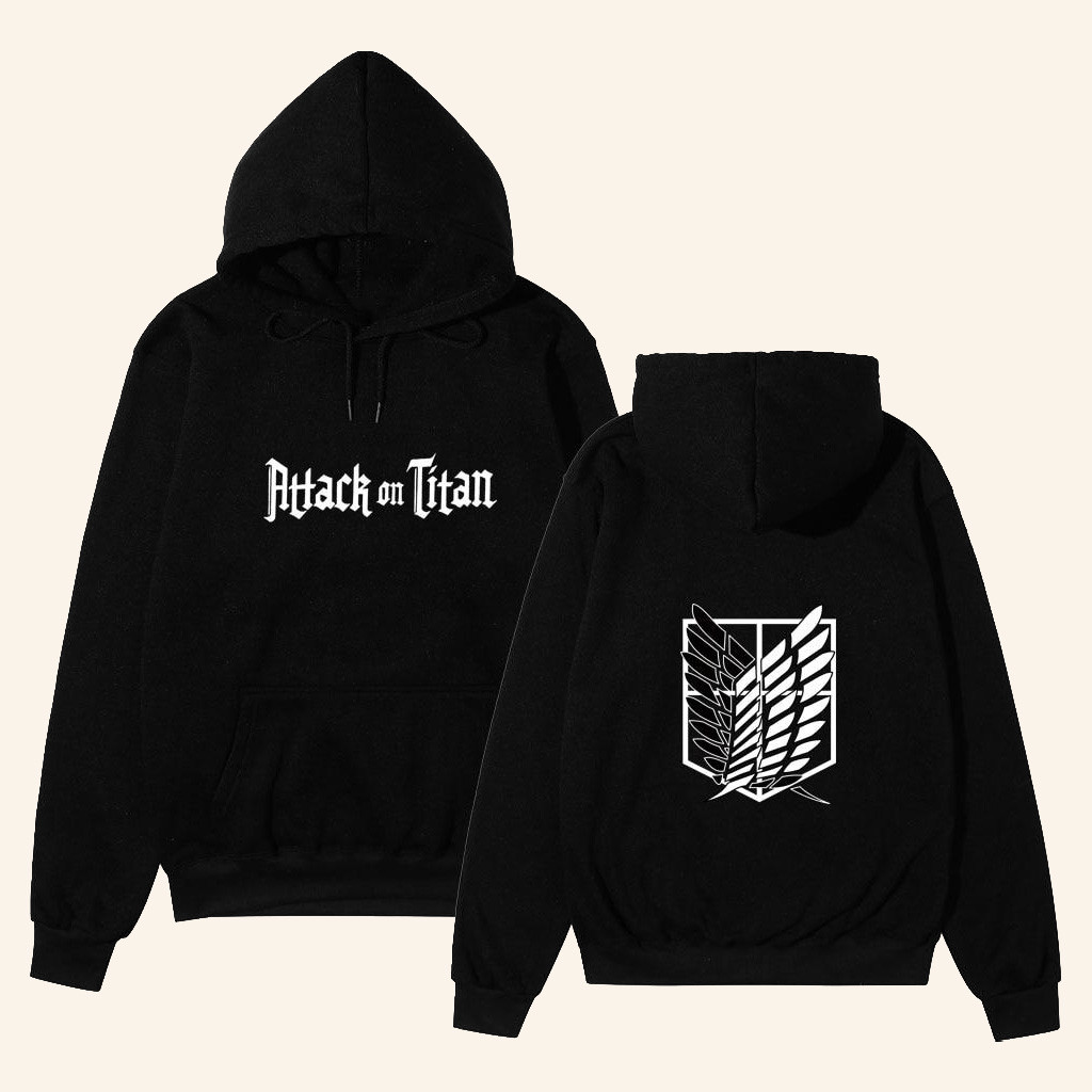 Attack On Titan Merch Wings Of Freedom Hoodie Christmas Gifts For Guys