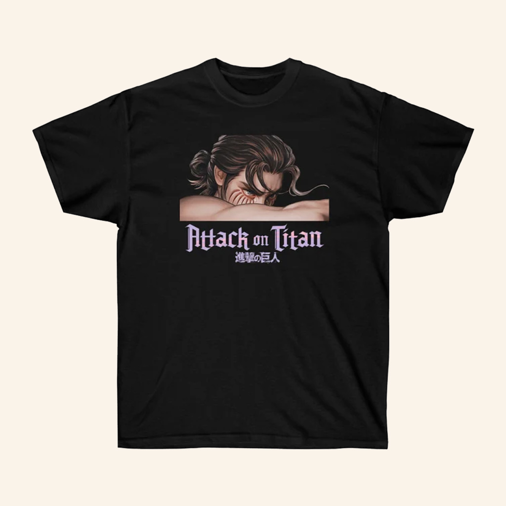 Attack On Titan Merch Wings of Freedom T-Shirt Good Gifts For Anime Lovers