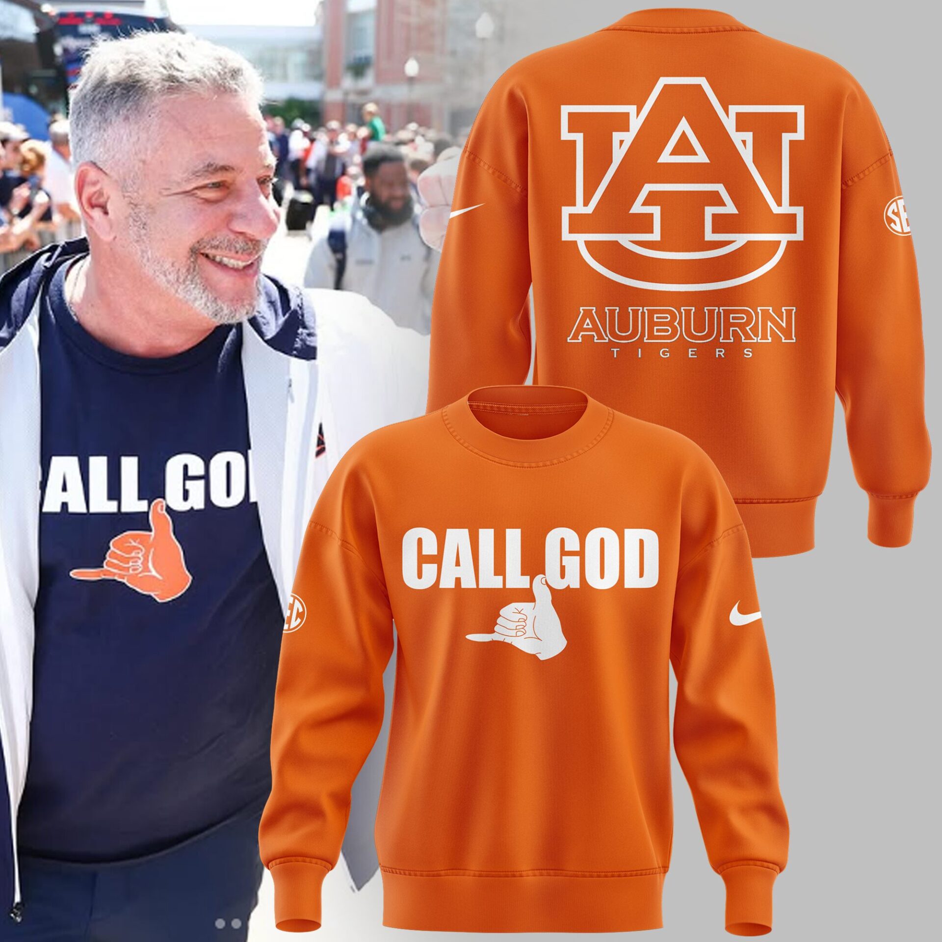 Auburn Basketball CALL GOD Sweatshirt Best Gifts For Basketball Lovers