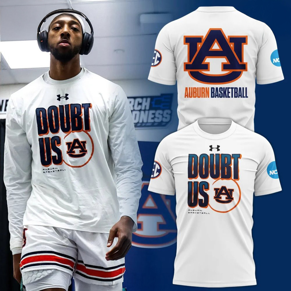 Auburn Tigers Basketball DOUBT US Special T-Shirt Gift For Basketball Lover