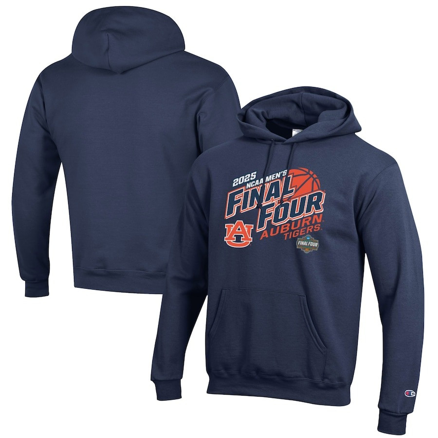 Auburn Tigers Final Four Merch Hoodie 2025 NCAA Men's Basketball March Madness Fan Gifts