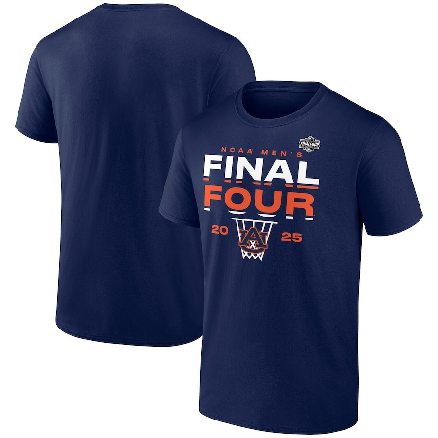 Auburn Tigers Final Four Shirt 2025 NCAA Men's Basketball March Madness Merch Tee Shirts