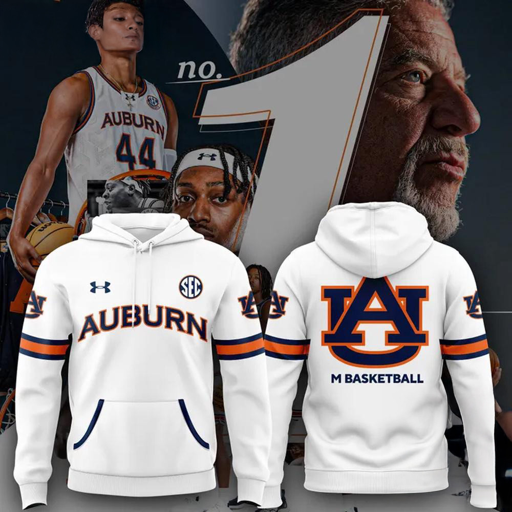 Auburn Tigers Men's Basketball Special Edition 2025 Hoodie Gift For Basketball Lover