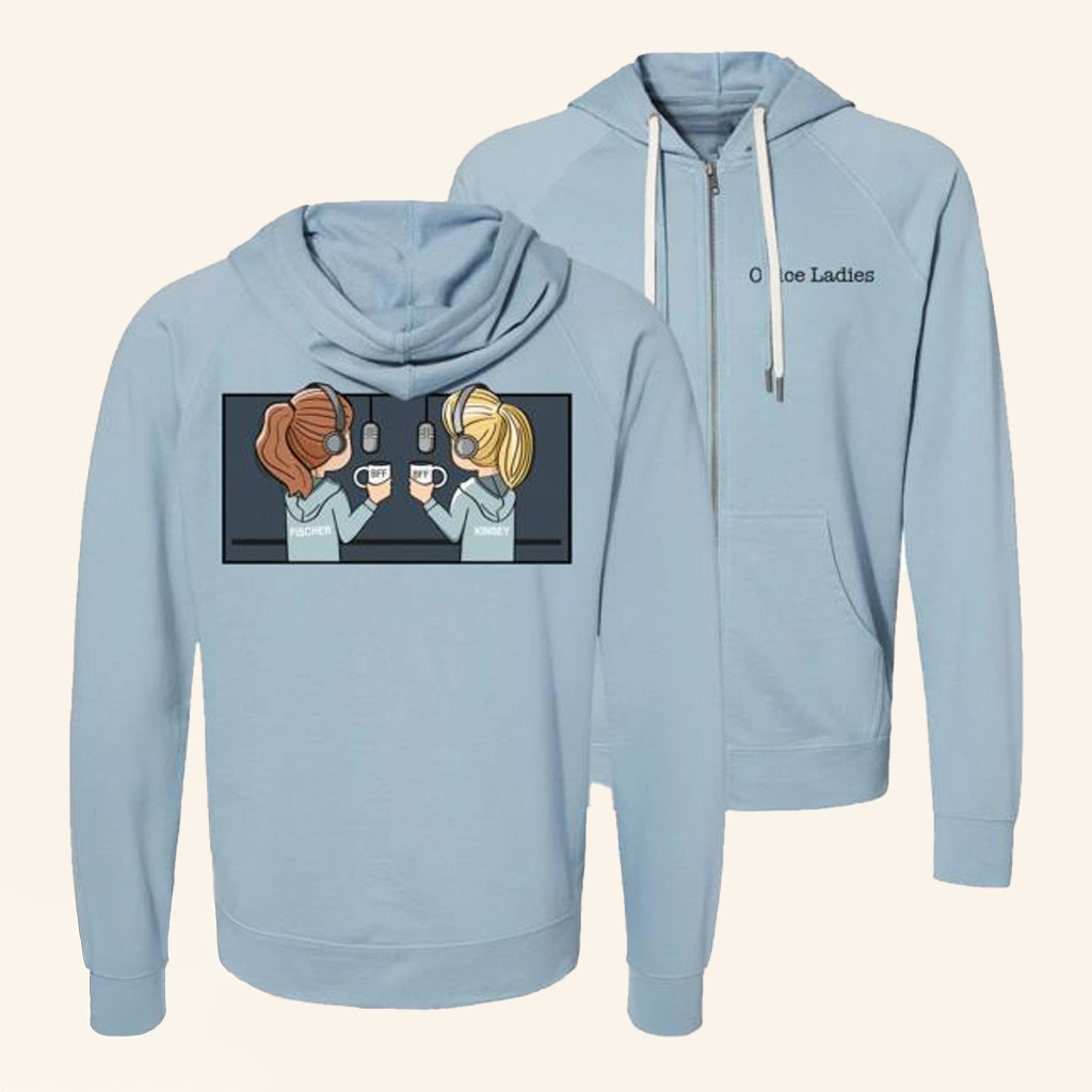 Audacy Podcast Merch Office Ladies Zip Up Hoodie Gifts For My Girlfriend Audacy Podcast Merch Office Ladies Zip Up Hoodie Gifts For My Girlfriend