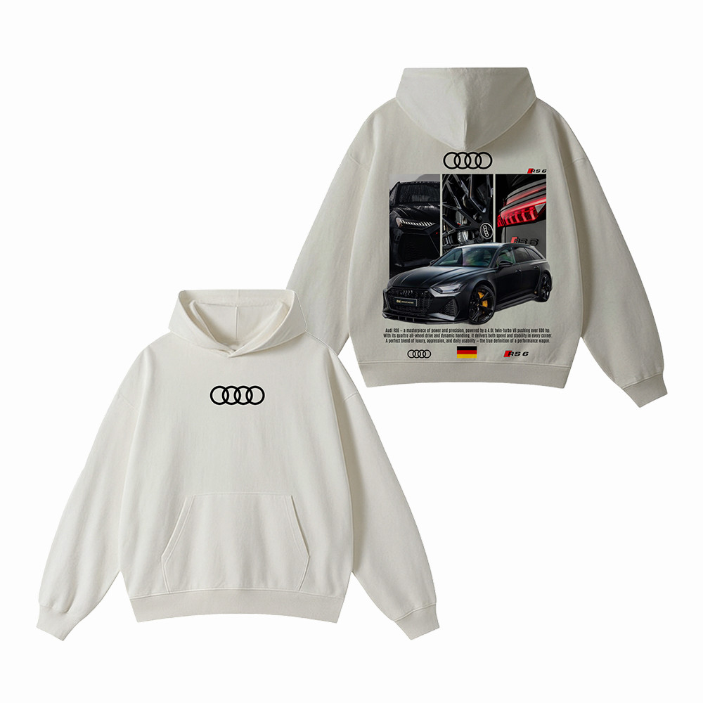 Audi RS6 Hoodie Audi Sport Graphic Hoodie Gifts For Racing Sport Fans