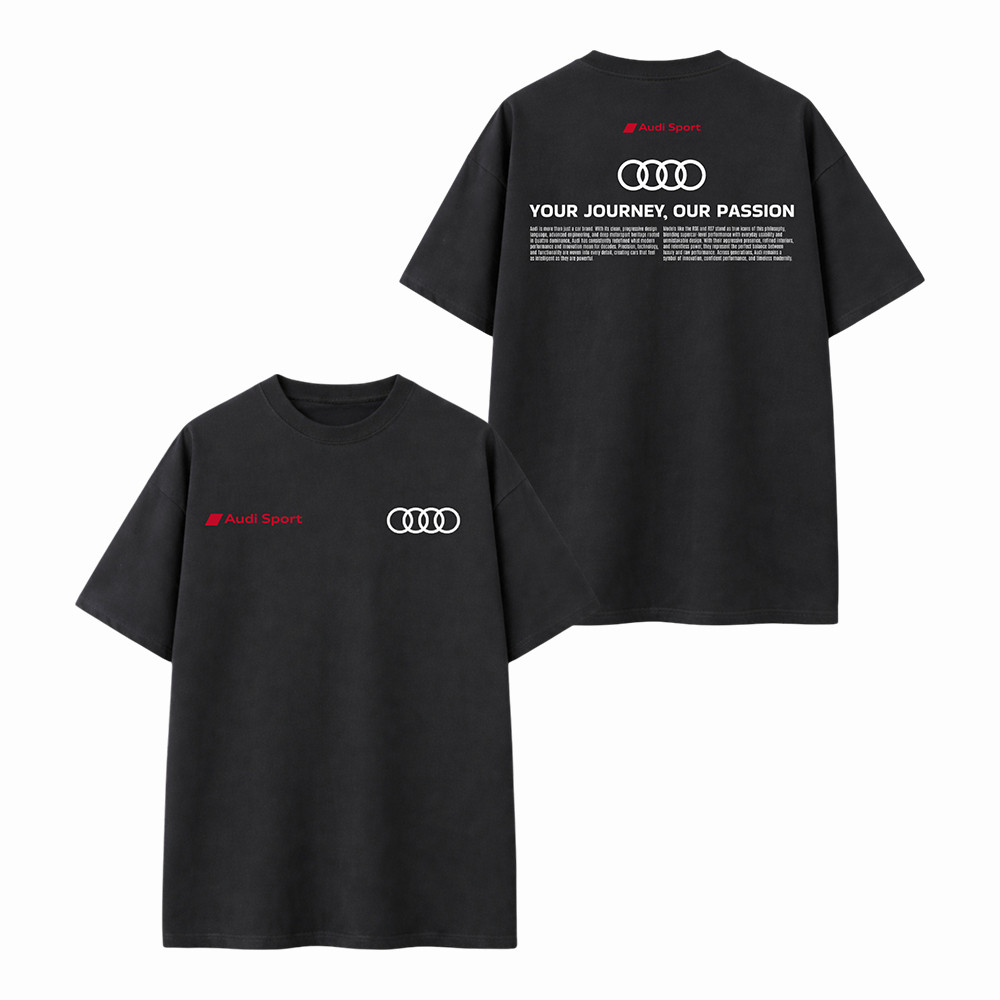 Audi Sport Your Journey Our Passion T-Shirt Audi Clothing Best Birthday Gifts For Husband