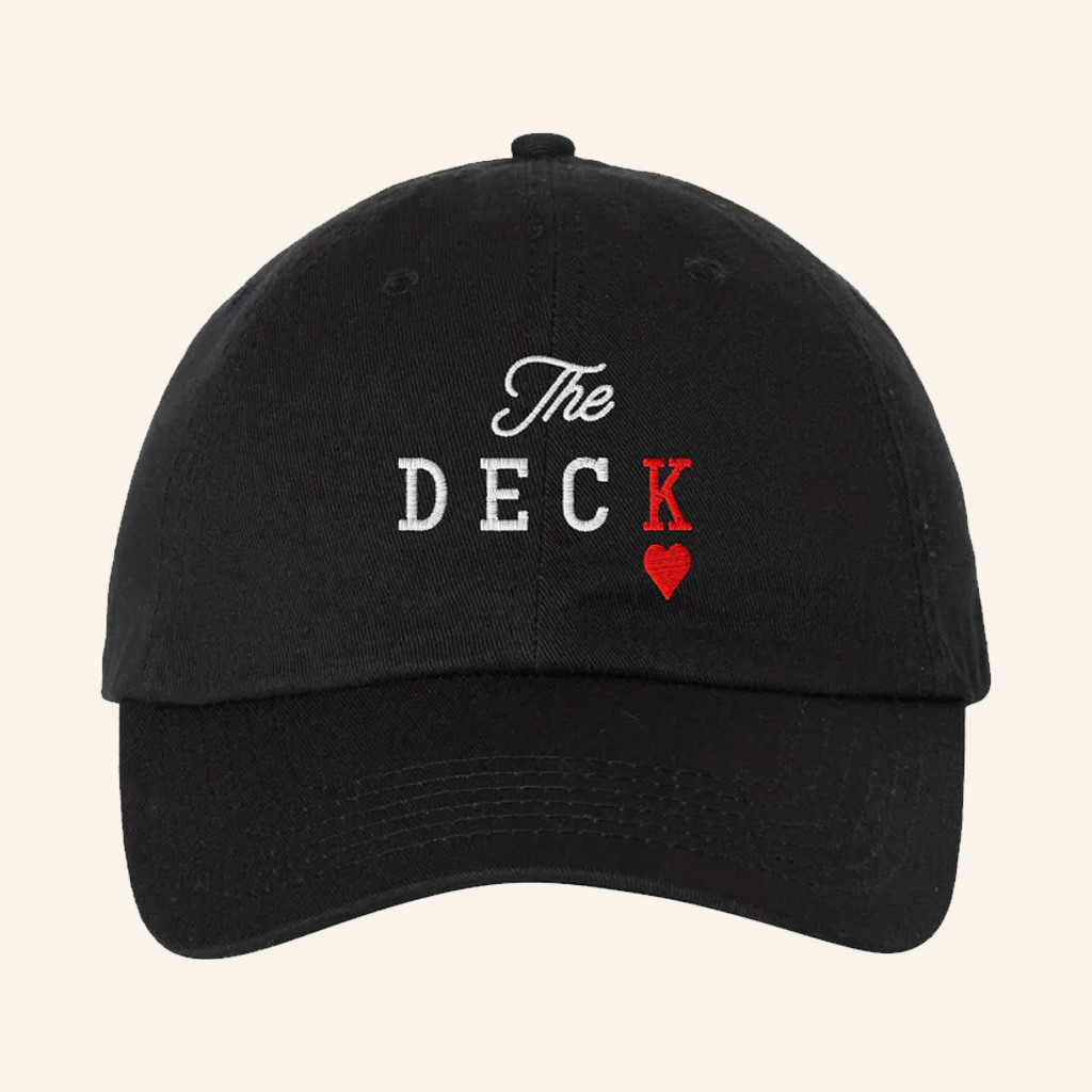 Audiochuck Merch The Deck Embroidered Hat Christmas Presents For Boyfriend Audiochuck Merch The Deck Embroidered Hat Christmas Presents For Boyfriend