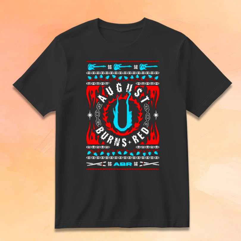 August Burns Red Merch ABR Christmas T-Shirt Xmas Gifts Ideas For Brothers