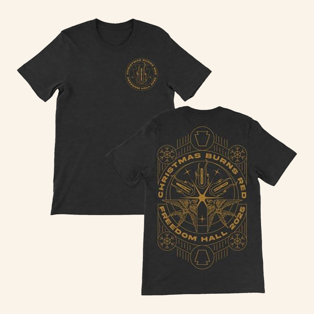 August Burns Red Merch Christmas Burns Red Freedom Hall 2025 T-Shirt Xmas Gifts For Him
