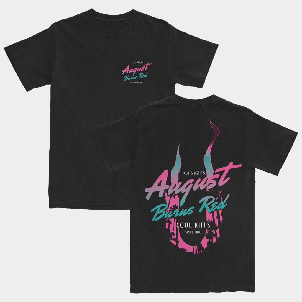 August Burns Red Merch Hot Nights T-Shirt August Burns Red Shirt Gifts For Boyfriend